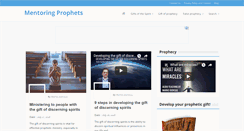 Desktop Screenshot of mentoringprophets.com